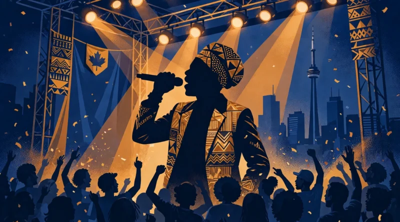 2Baba Calgary stage illustration