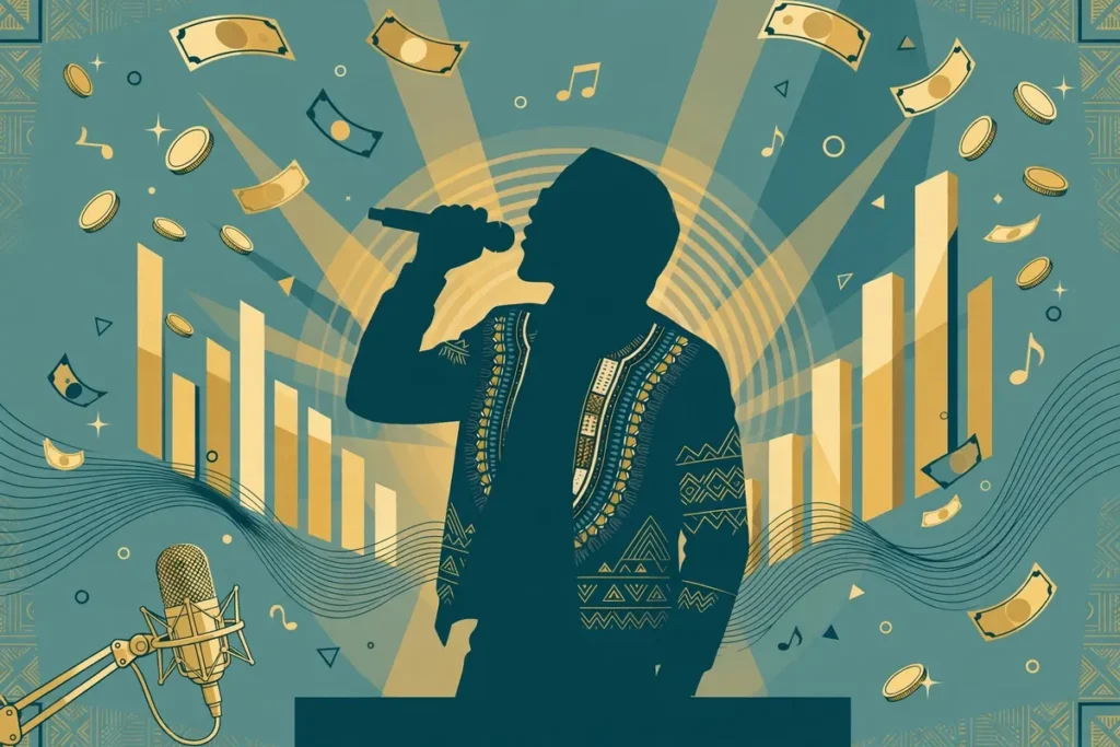 Mr Eazi billionaire ambition illustration