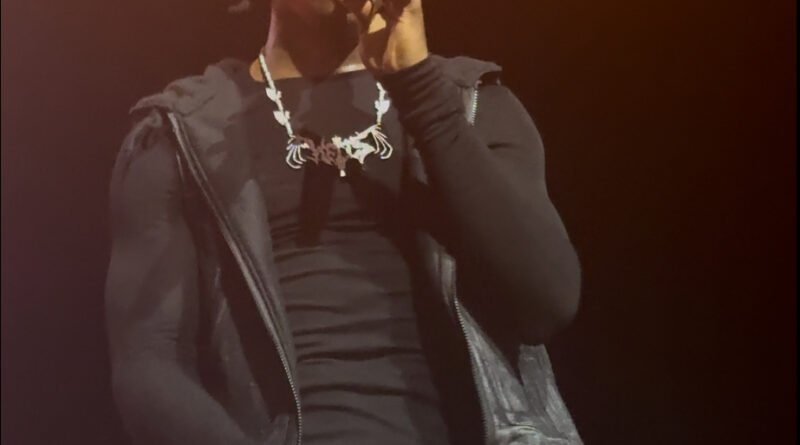 Rema performing live in Boston, May 2025
